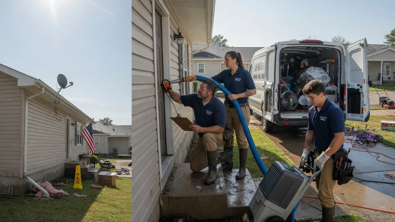 Ceiling Water Damage Restoration in Mauk, GA near me